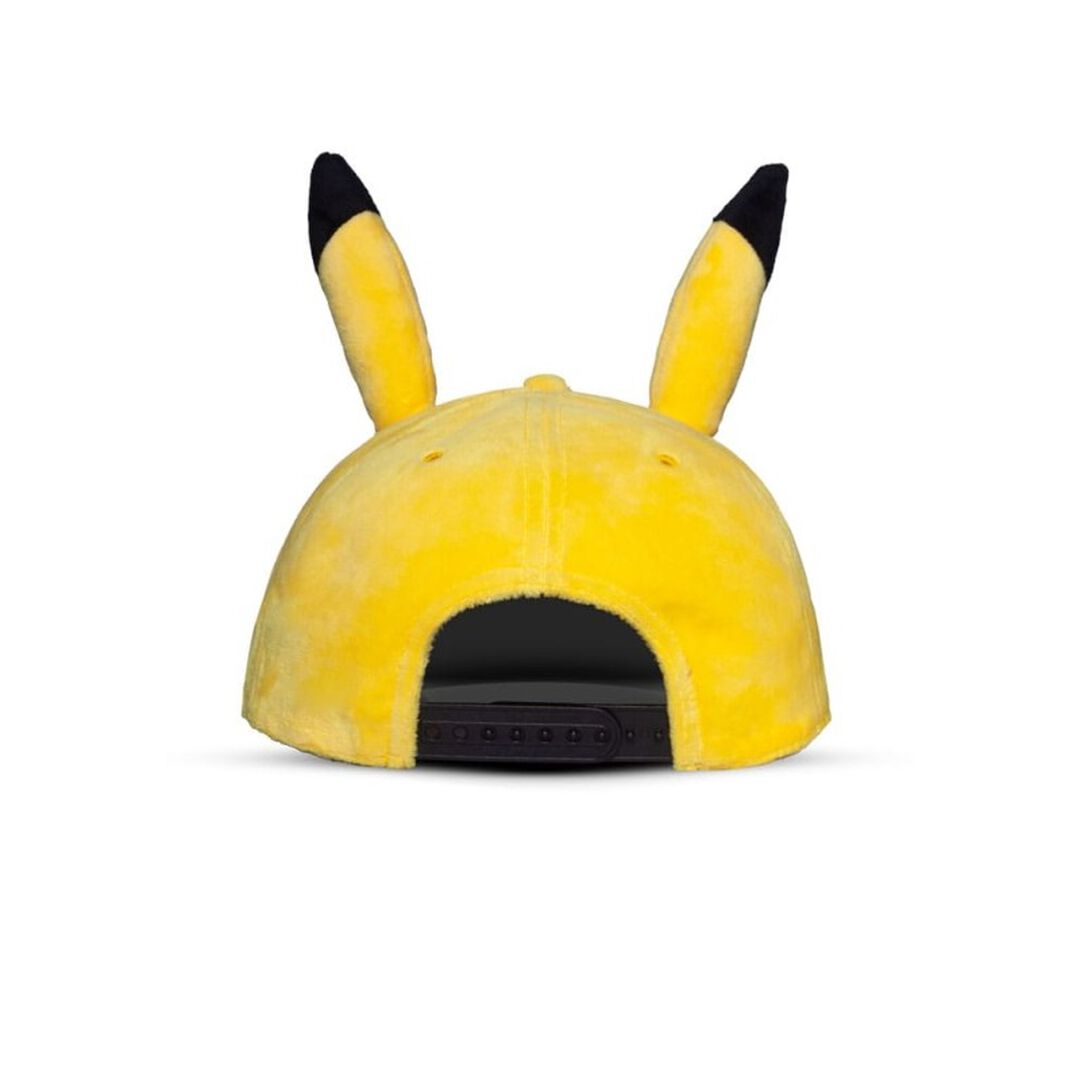 Casquette En Peluche | Pokemon | Pikachu Souriant